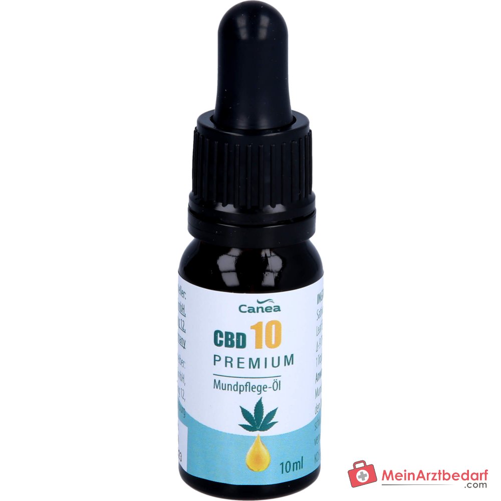 Huile pour soins buccaux Canea CBD 10% spectre complet 10 ml