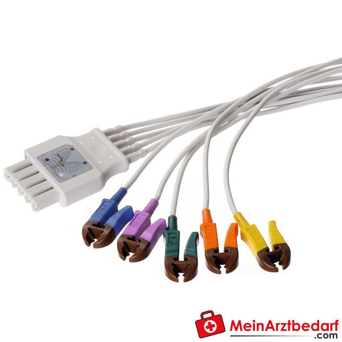 Cable Dräger ECG para registro de pared torácica con MultiMed® 12
