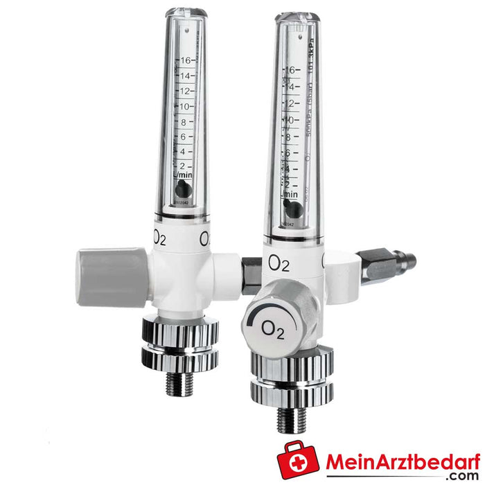 Dräger dual flowmeter