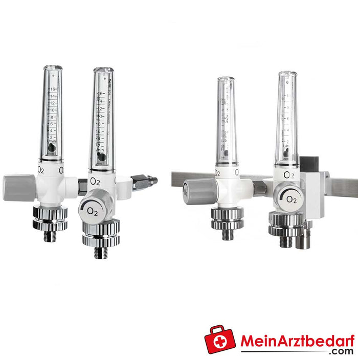 Dräger dual flowmeter