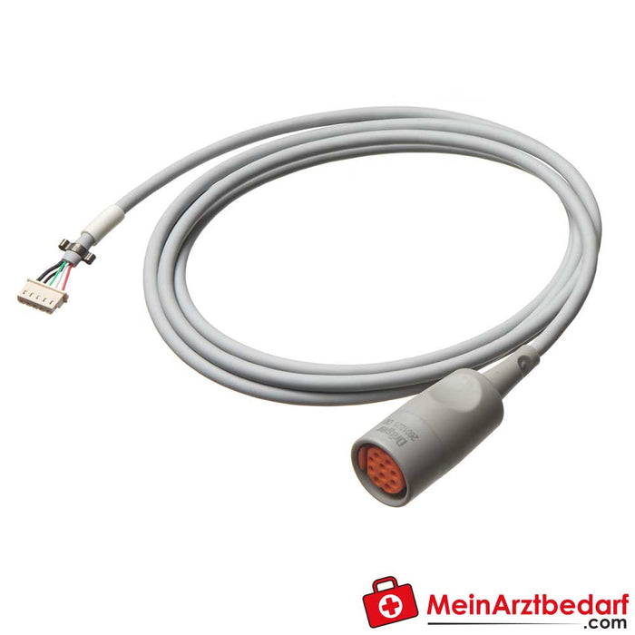 Cable adaptador para transductor de presión Dräger IBP