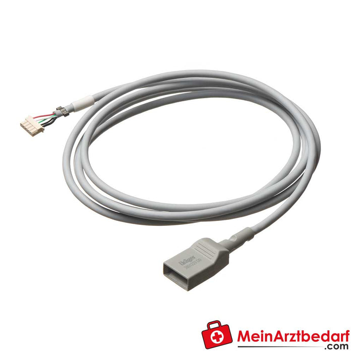 Cable adaptador para transductor de presión Dräger IBP