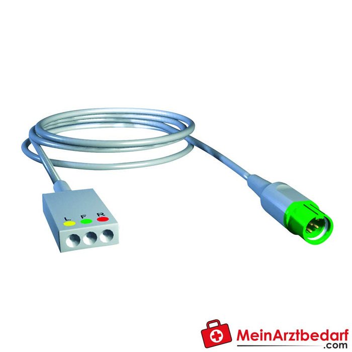 Adattatore per elettrodi Dräger e cavo ECG intermedio per ECG neonatale