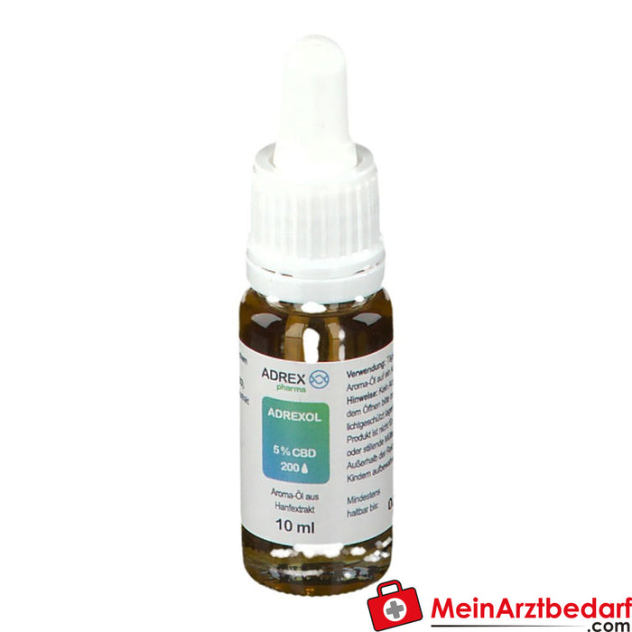 Olio aromatizzato al 5 % di CBD ADREXOL