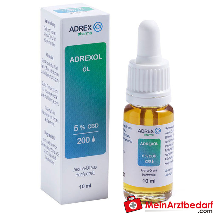Óleo aromatizante ADREXOL 5 % CBD