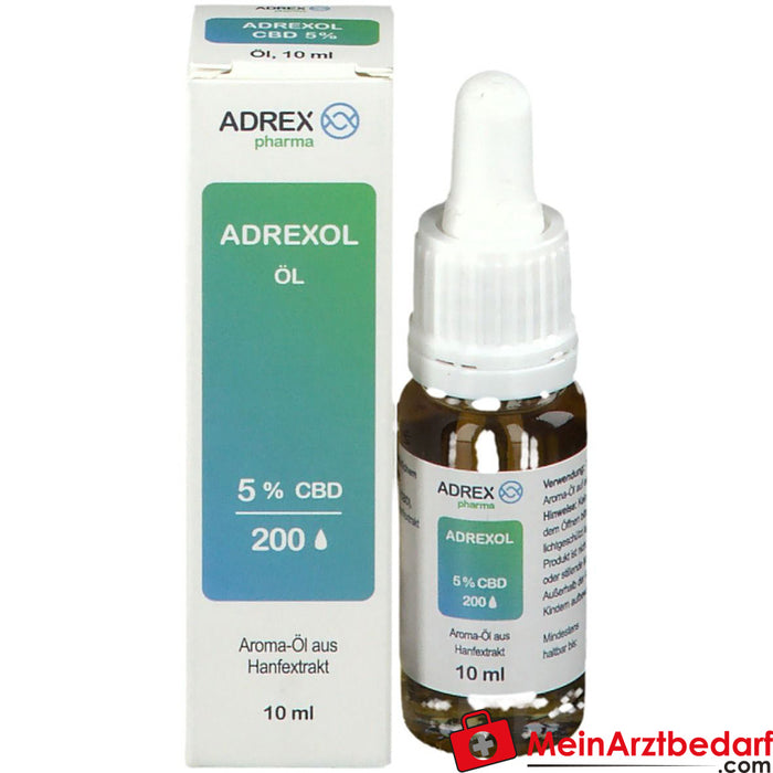 Aceite aromatizado ADREXOL 5 % CBD