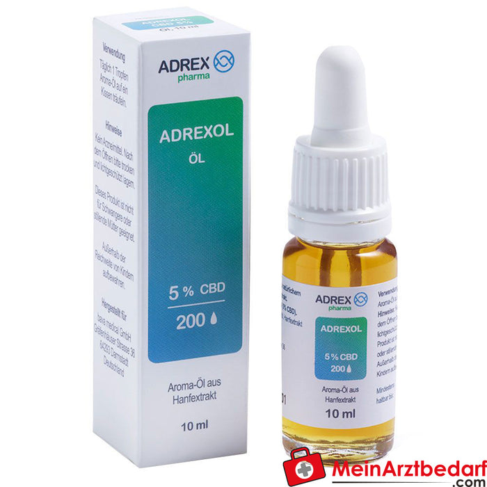 ADREXOL %5 CBD aromalı yağ