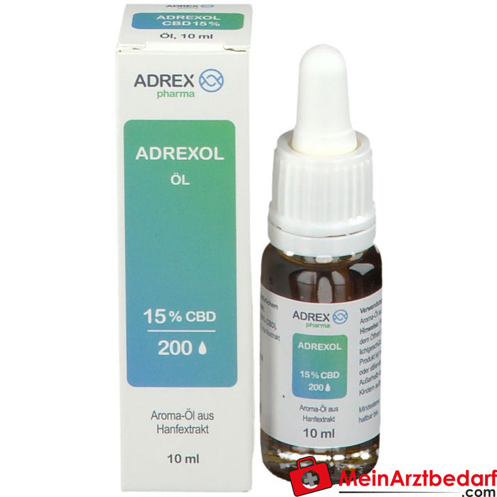 ADREXOL 15 % CBD-smaakolie