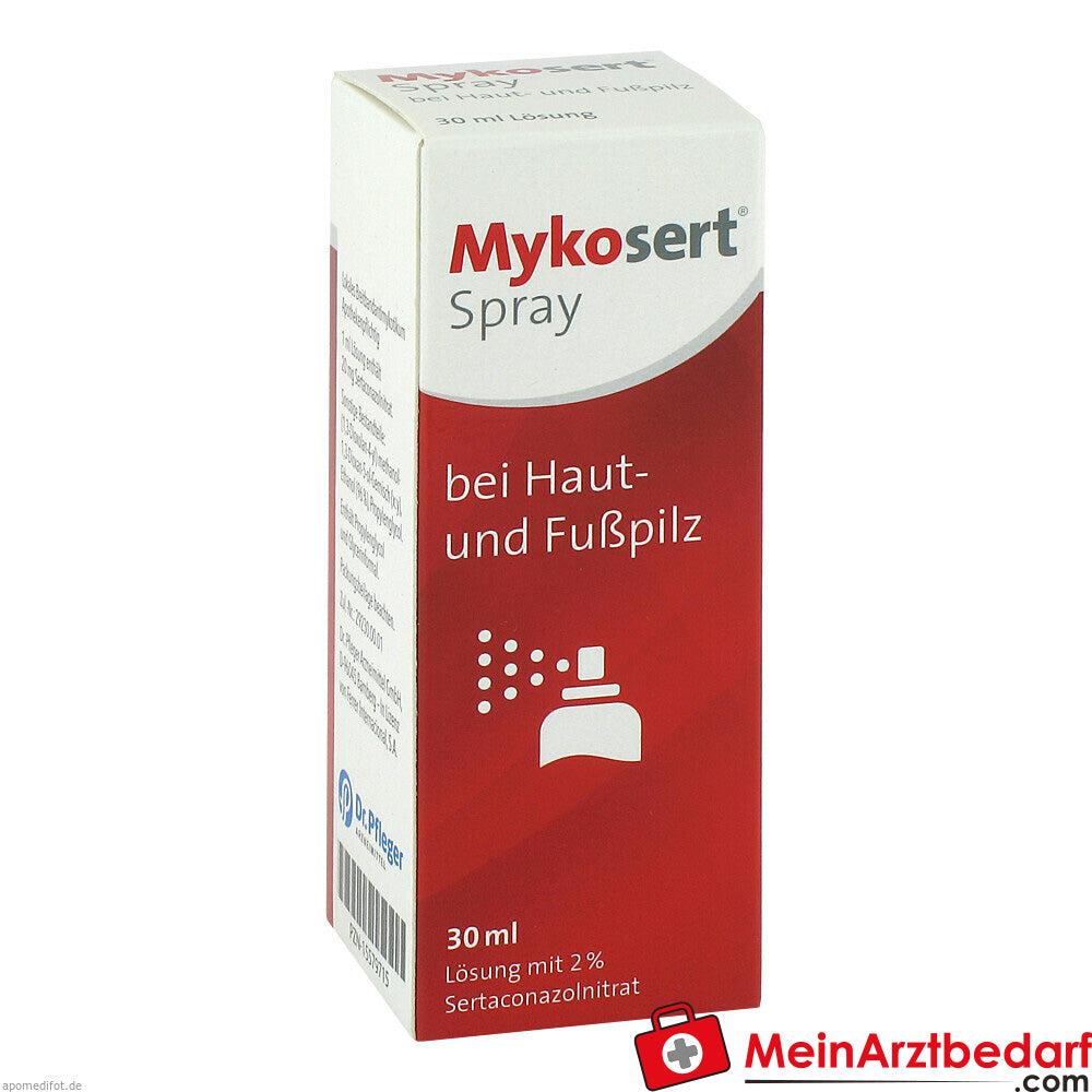 Mykosert bei Haut- und Fusspilz.