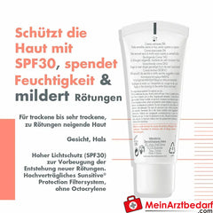 Avène Antirougeurs Tag Beruhigende Creme mit SPF 30 - bei Rötungen und Rosacea-Behandlung, 40ml.