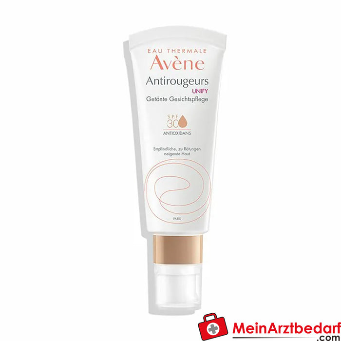 Avène Antirougeurs Tinted Facial Care SPF 30 - widoczne pokrycie zaczerwienień, 40ml