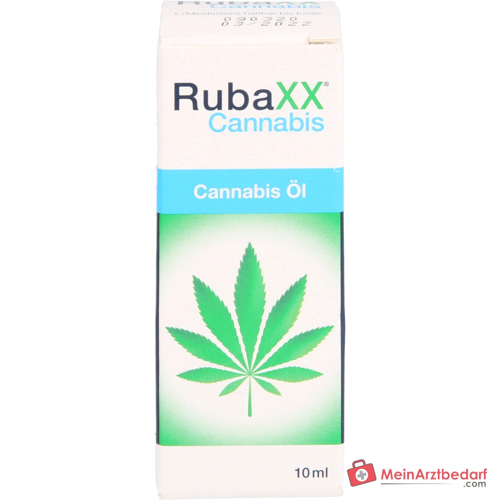 RubaXX Cannabisolie Cannabiszaadolie Vitamine D 20 µg Vitamine E-olie 10 ml