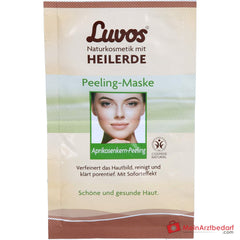 Luvos Heilerde Peeling-Maske Heilerde / Aprikosenkern-Peeling Gesichtsmaske, 2 x 7,5 ml.