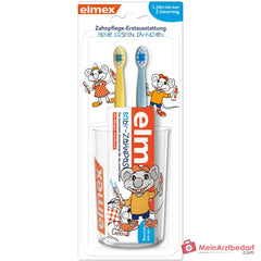 elmex Baby Zahnpflege-Erstausstattung Aminfluorid Set, 1 Stück.