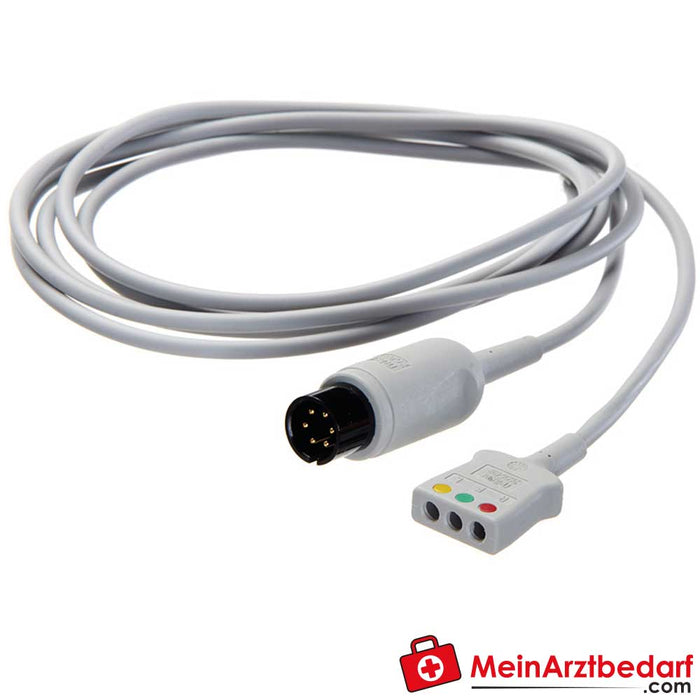 Cable de ECG de doble clavija Dräger Vista 120