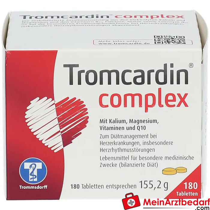 Tromcardin® 复方制剂，180 件。
