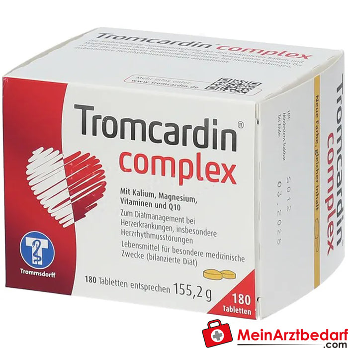 Tromcardin® 复方制剂，180 件。