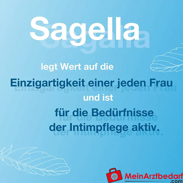 Sagella® pH 3.5 日间健康护理--私处清洁乳液，100 毫升