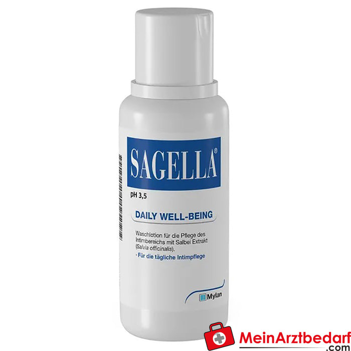 Sagella® pH 3.5 日间健康护理--私处清洁乳液，100 毫升