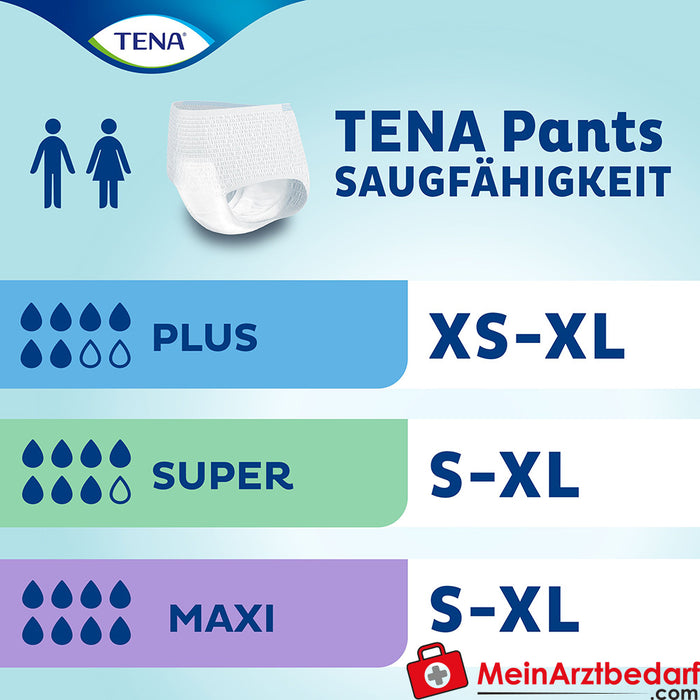 Calças TENA Calças super descartáveis tamanho M