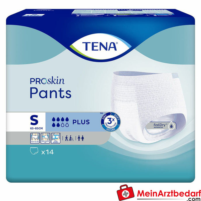TENA Pants plus calças descartáveis tamanho S