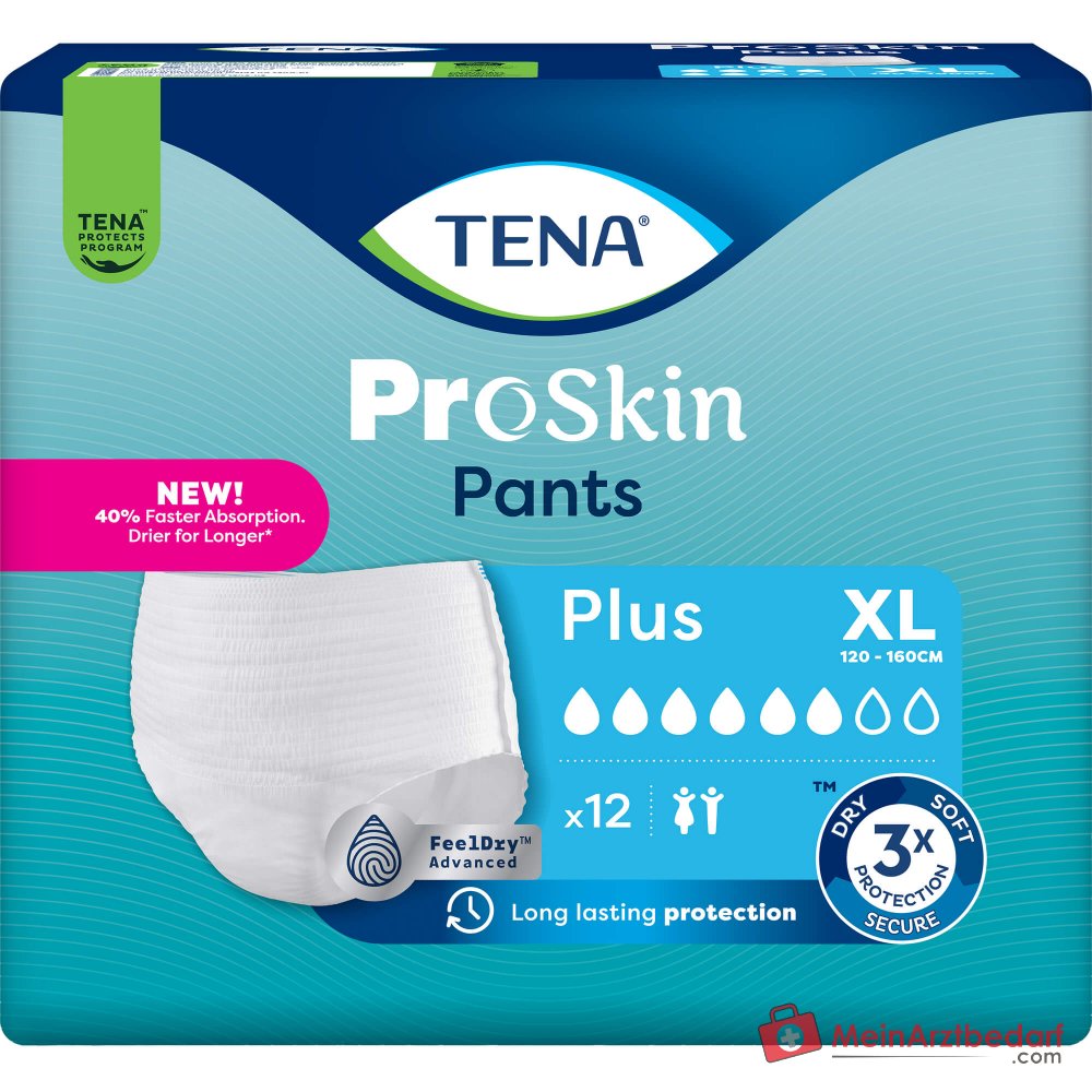 TENA Pants Plus culotte jetable XL unisexe incontinence moyenne/lourde