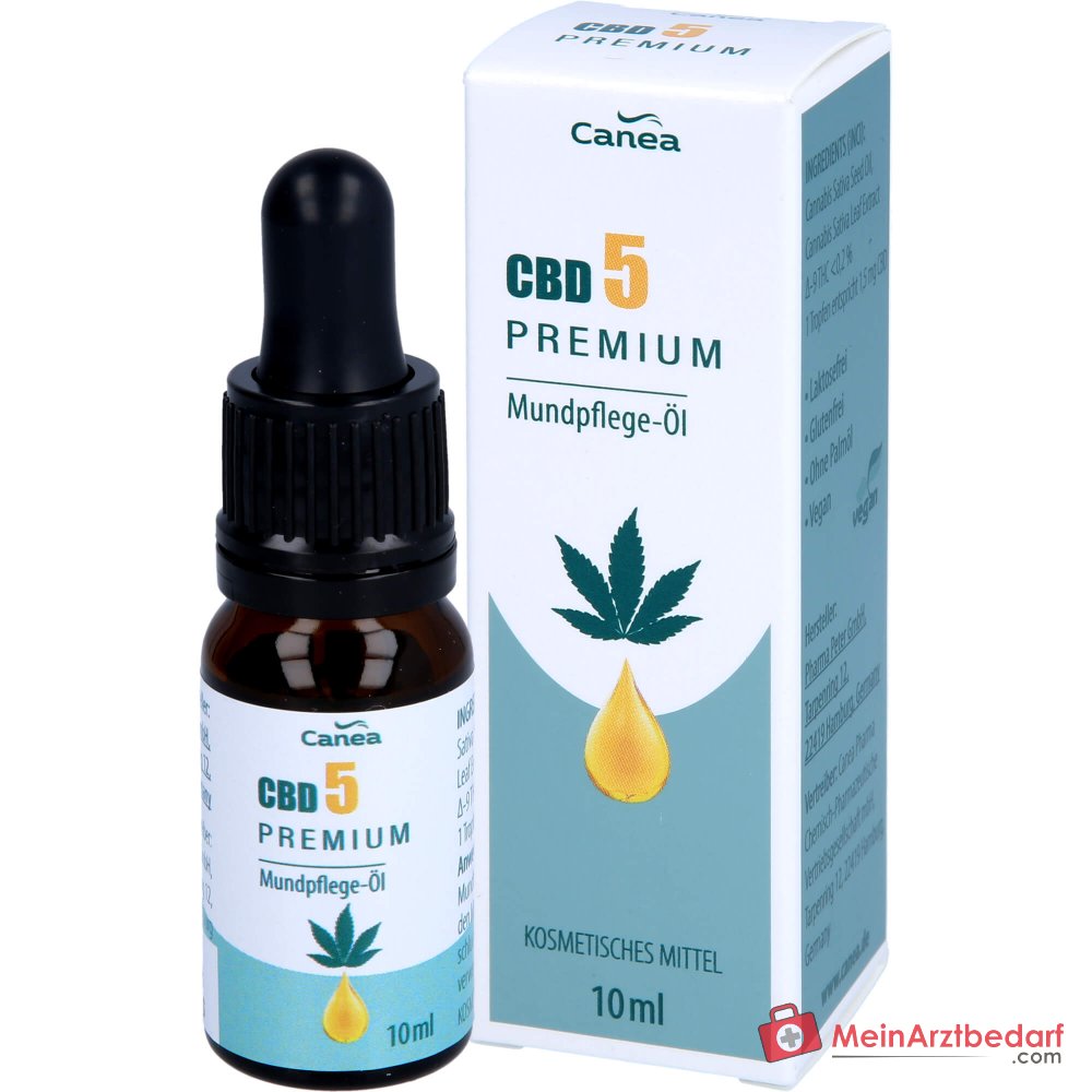 Canea CBD 5% volspectrum mondverzorgingsolie 10 ml