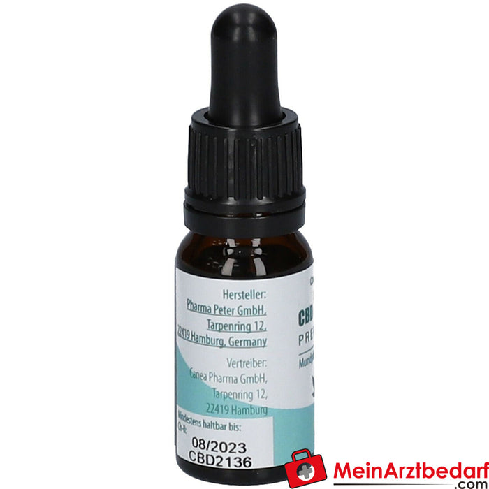 CBD 5% Premium Hennepolie Canea, 10ml