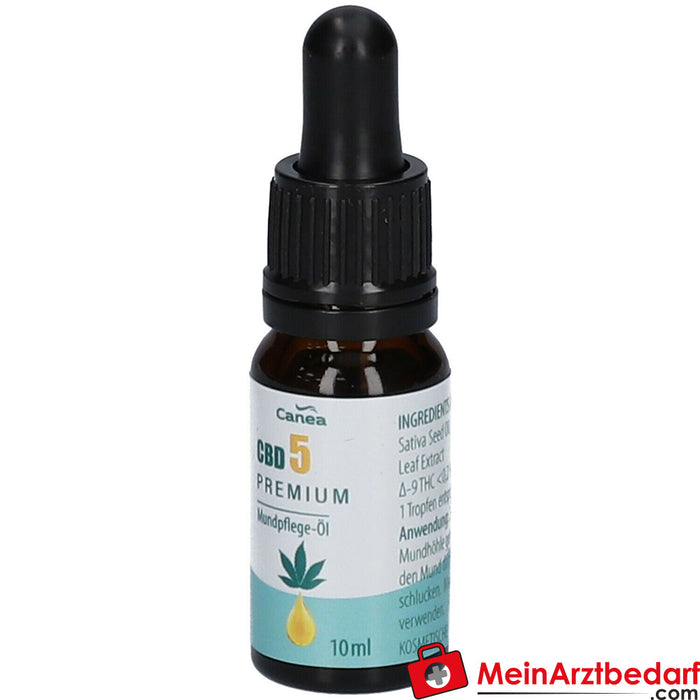 CBD 5 % Aceite de Cáñamo Premium Canea, 10ml