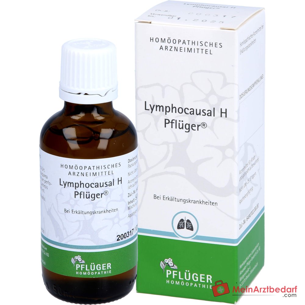 Pflüger Lymphocausal H Echinacea, Eupatorium, Lachesis D10 gotas 10 ml