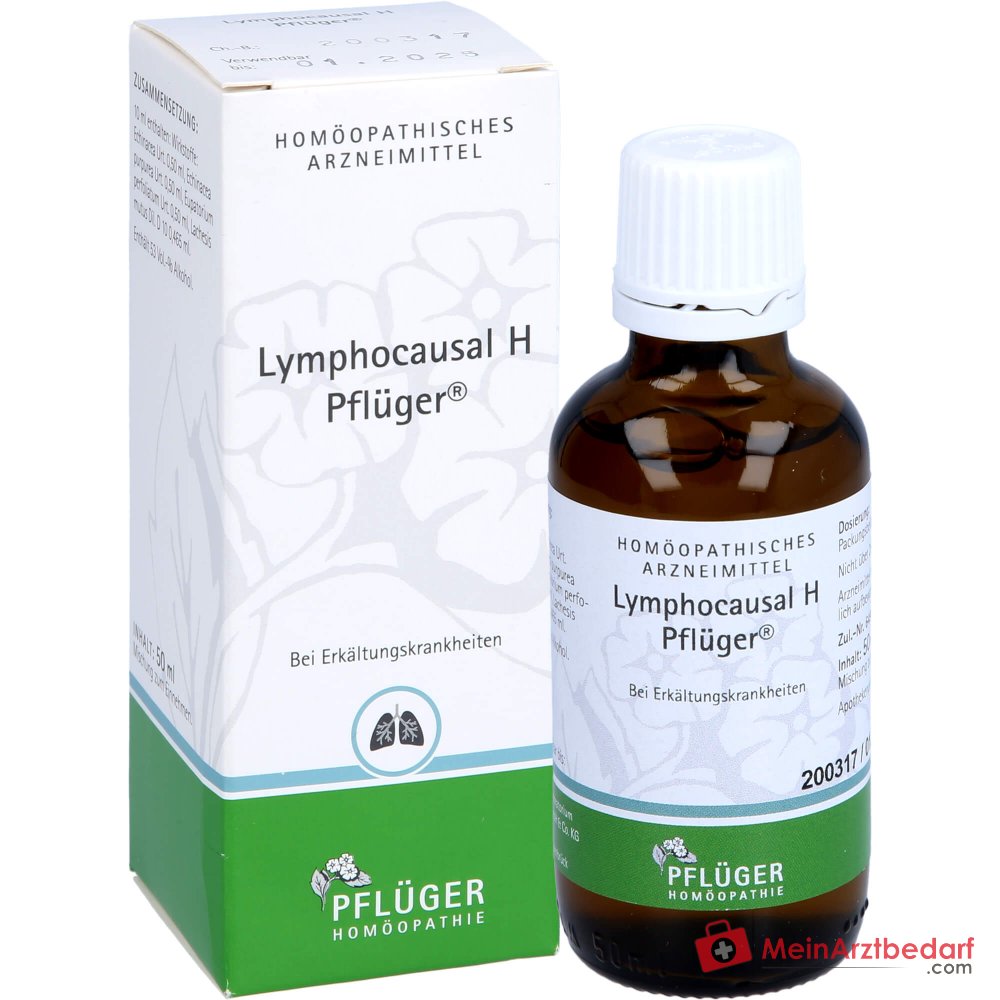 Pflüger Lymphocausal H Echinacea, Eupatorium, Lachesis D10 gotas 10 ml