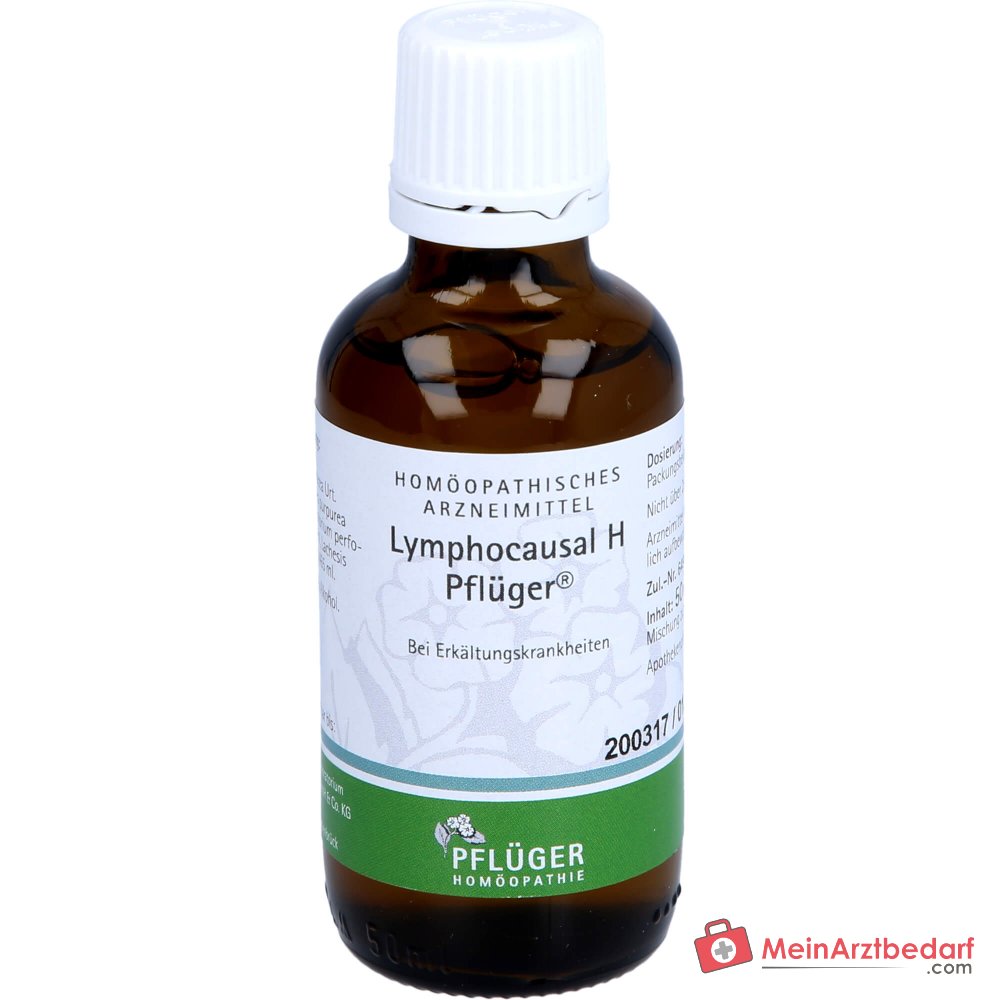Pflüger Lymphocausal H Echinacea, Eupatorium, Lachesis D10 gotas 10 ml