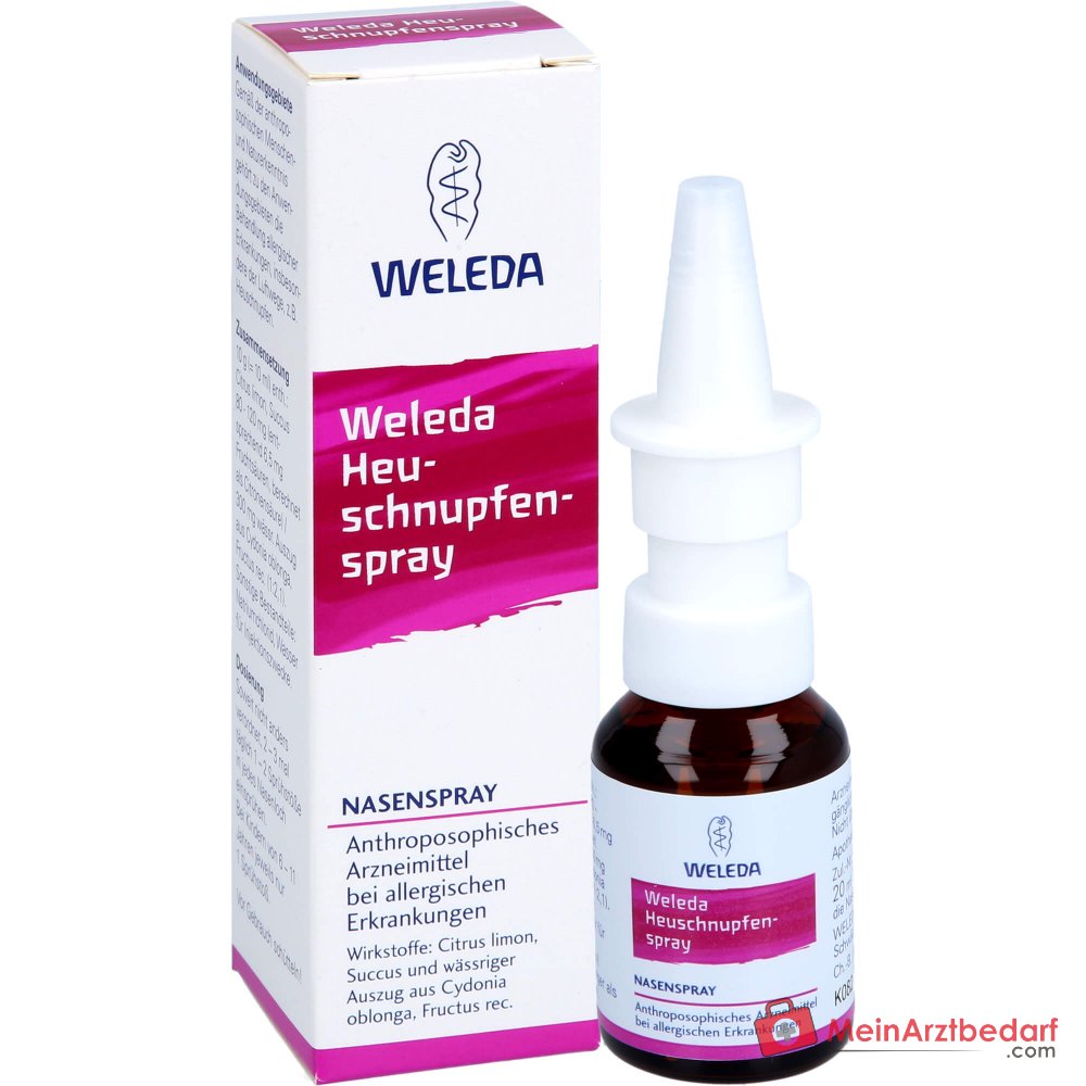 Weleda Heuschnupfenspray Nasenspray, 20 ml