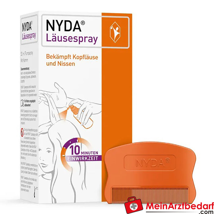Spray anti-piolhos NYDA, 50ml