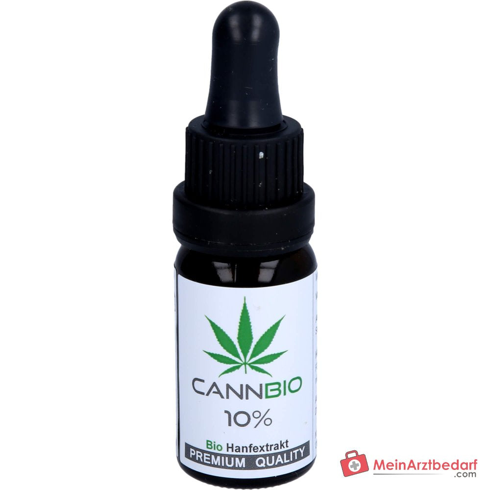 CANNBIO CBD 10% Bio Vollspektrum-Öl Tropfen