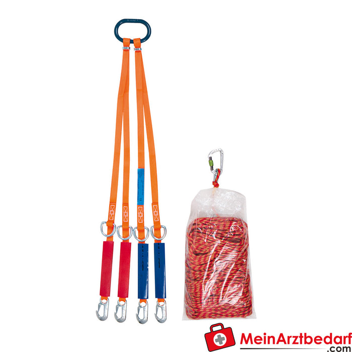 Söhngen Secour-Comfort abseiling system 4 harness exits Guide line
