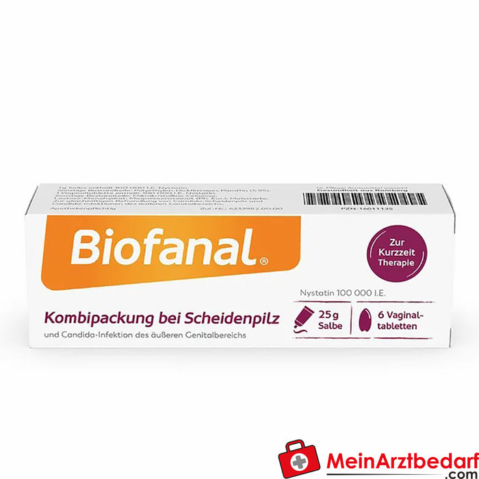 治疗阴道霉菌病和外生殖器念珠菌感染的 Biofanal