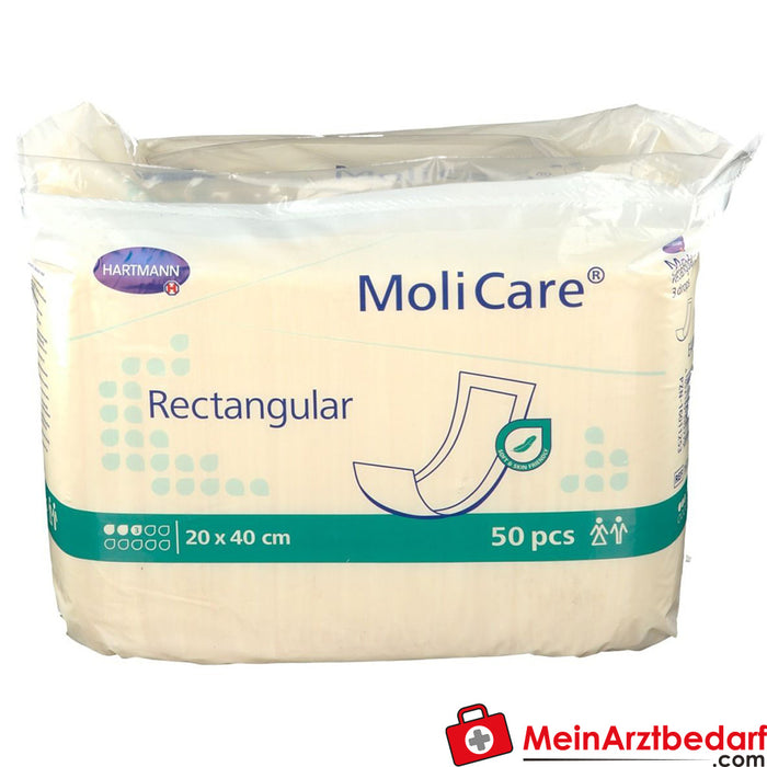 MoliCare® Rechthoekig 3 druppels 20x40 cm