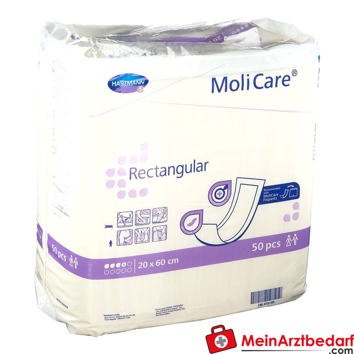 MoliCare® Rectabgular 4 gocce 20x60 cm