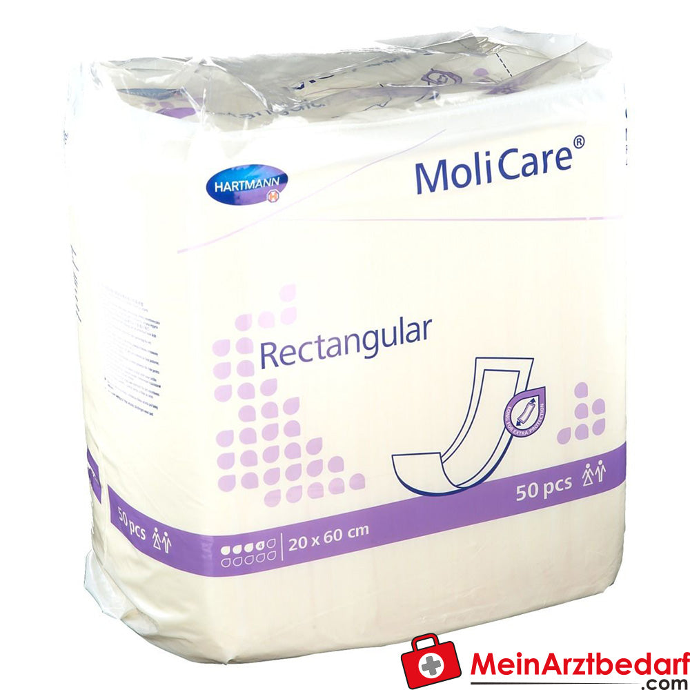 MoliCare® Rectabgular 4 Tropfen 20x60 cm.