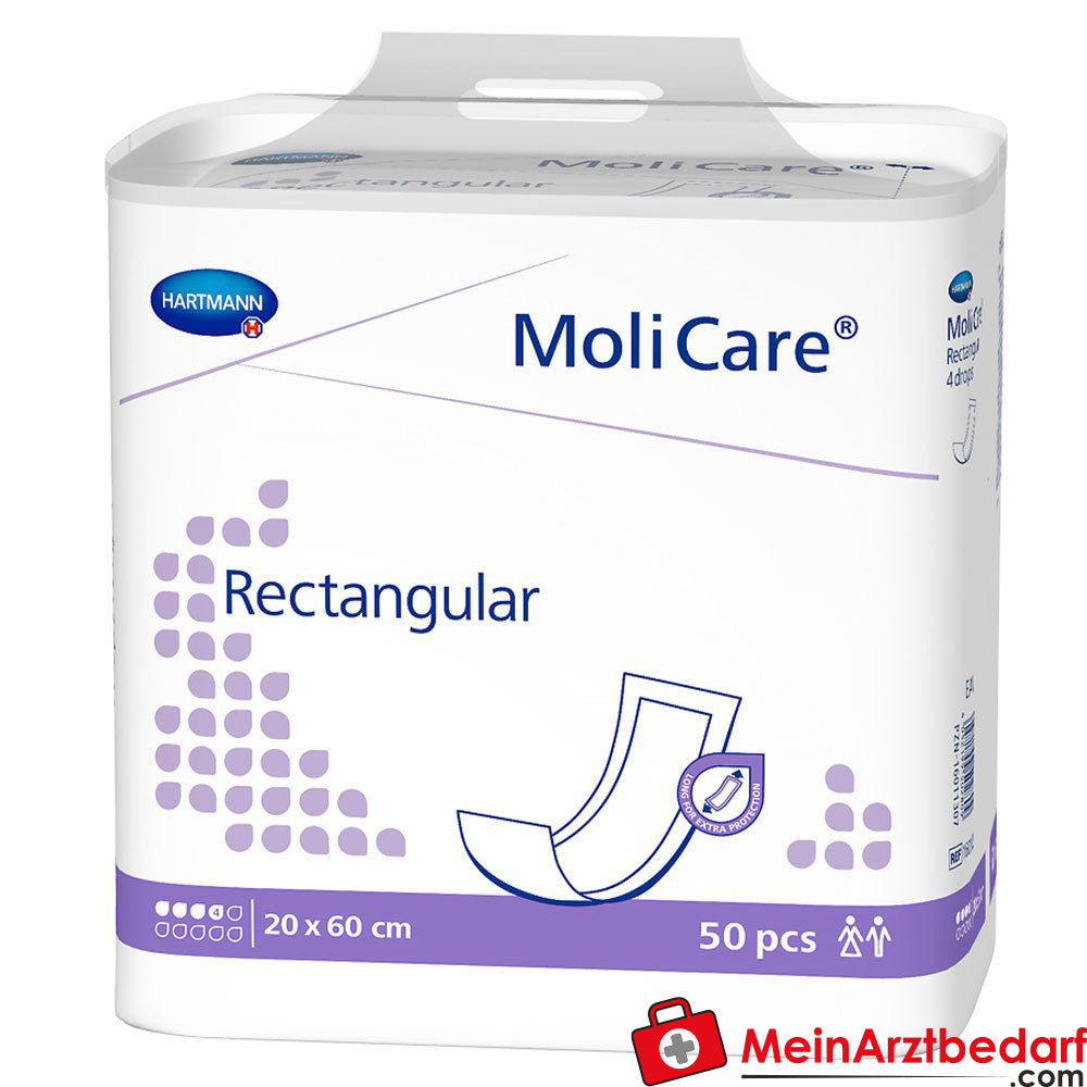 MoliCare® Rectabgular 4 Tropfen 20x60 cm.
