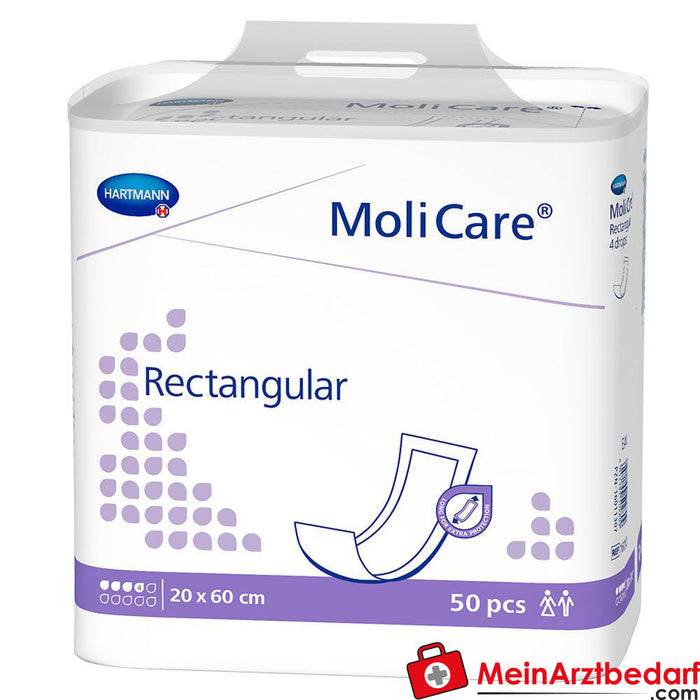 MoliCare® Rectabgular 4 gotas 20x60 cm