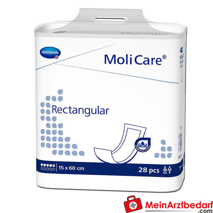 MoliCare® Dikdörtgen 5 damla 15x60 cm