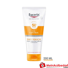Eucerin® Oil Control Body Sun Dry Touch Gel-Creme LSF 50+, 200ml.