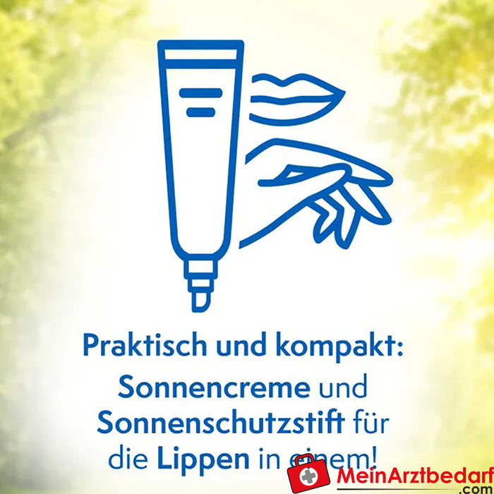 Ladival® Aktiv Creme&Stift 2-in-1 Sonnenschutz LSF 50+, 1 St.