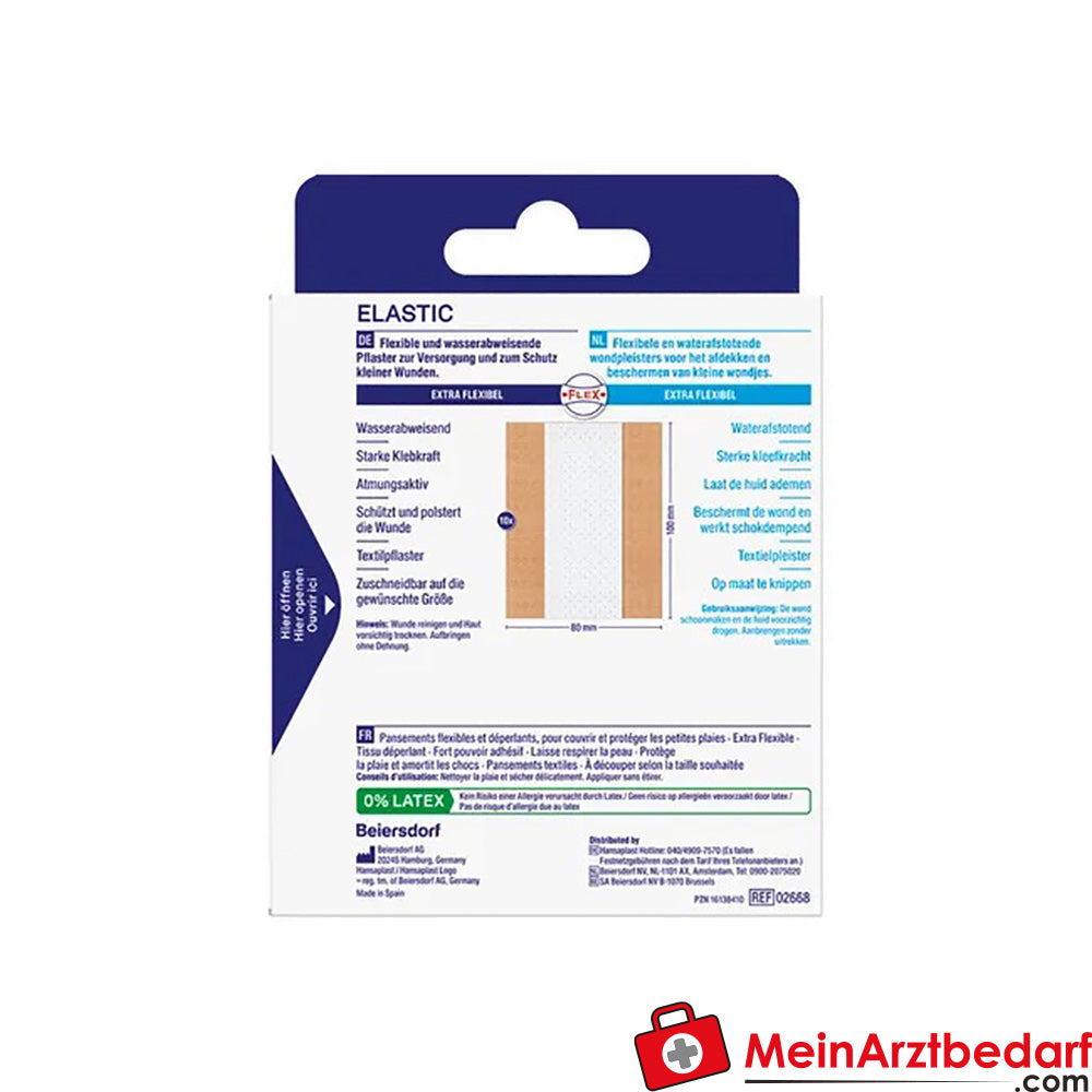 Hansaplast Elastic 1 m x 8 cm, 1 St..