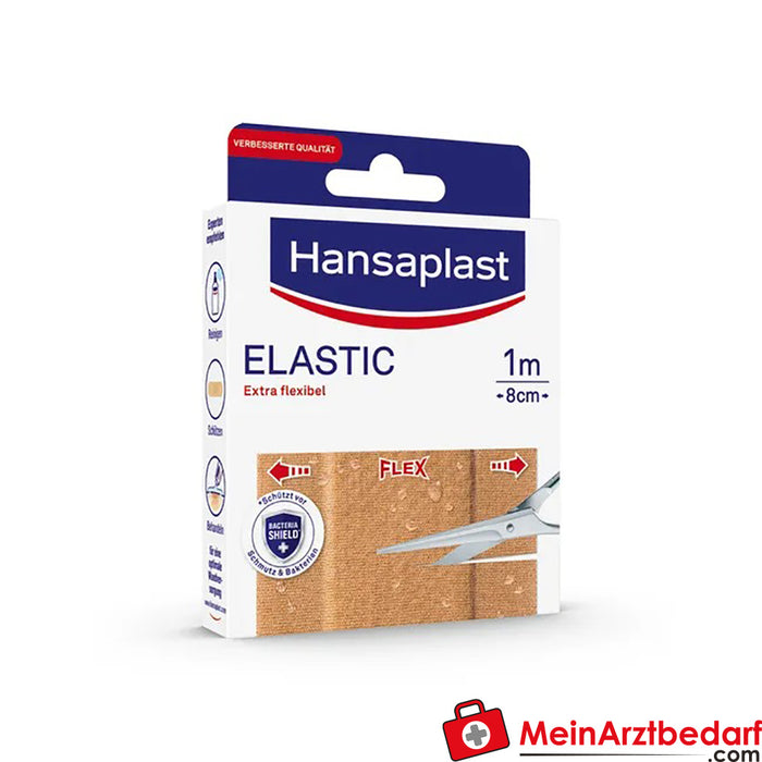 Hansaplast Elastic 1 m x 8 cm, 1 szt.