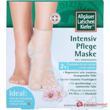 Allgäuer Latschenkiefer Intensiv Pflege Maske für Füße, 1 Packung.