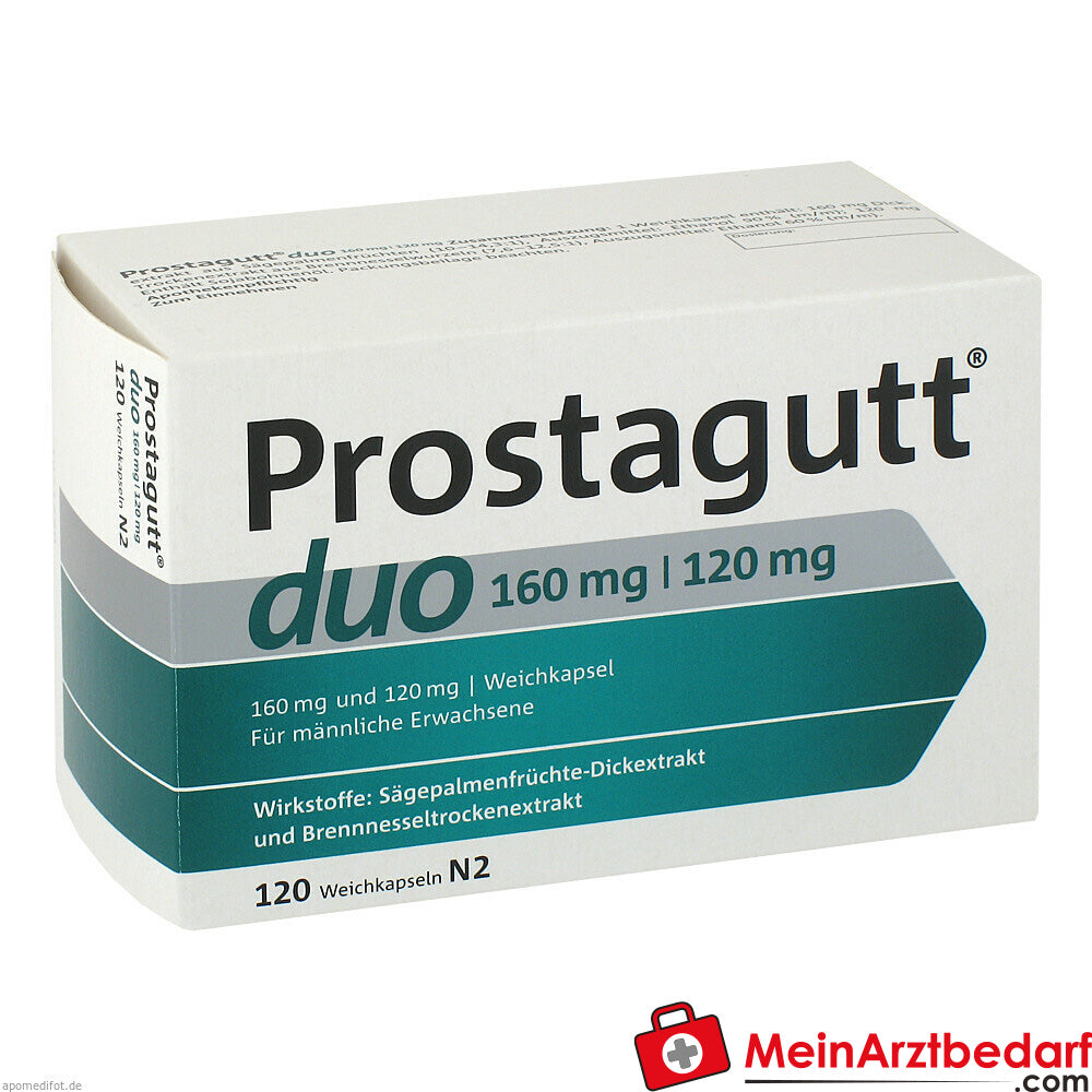 Prostagutt duo 160mg/120mg.