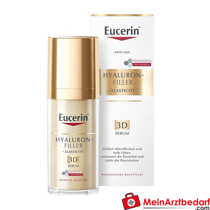 Eucerin® HYALURON-FILLER + ELASTICITY 3D Serum - Huidverzorging tegen ouderdomsvlekken en rimpels, 30ml